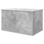 vidaXL Maison pour chat Béton 85 x 55 x 53 5 cm Bois d'ingénierie