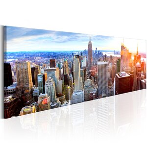 Tableau - beautiful manhattan l x h en cm 135x45