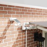 vidaXL Auvent Rétractable Gris clair 500 × 300 cm Tissu et Métal