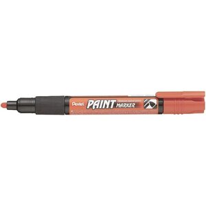 Marqueur permanent paint marker mmp20 pointe ronde moyenne orange pentel