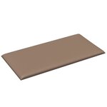 vidaXL Panneaux muraux 12 Pièces Cappuccino 60x30 cm Similicuir 2 16 m²