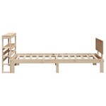 vidaXL Cadre de lit avec tête de lit sans matelas 100x200 cm