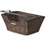 Panier Vélo Arrière BASIL – Rotin Synthétique 25L