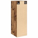 vidaXL Meuble mural vieux bois 30 5x30x90 cm bois d'ingénierie