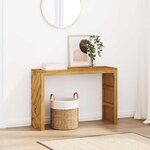 vidaXL Table console 110x35x75 cm bois massif d'acacia