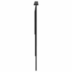 vidaXL Tête de lit Chêne noir 180 cm Bois d'ingénierie