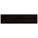 vidaXL Marches d'escalier 12 Pièces marron foncé 100x25x2 cm chêne massif