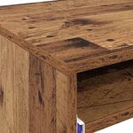 vidaXL Bureau Bois ancien 77 5 x 43 x 79 cm Bois d'ingénierie