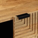 vidaXL Table basse marron 100x54x40 cm bois massif de manguier