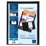 Chemise De Présentation Polypropylène Souple Krea Cover - A4 - Couleurs Assorties - X 30 - Exacompta