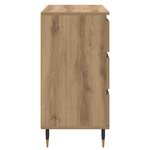 vidaXL Buffet Chêne artisanal 60 x 35 x 70 cm Bois d'ingénierie