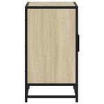 vidaXL Armoire de lavabo de salle de bain chêne sonoma 90x33x60 cm