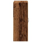vidaXL Armoire murale vieux bois 69 5x34x90 cm bois d'ingénierie