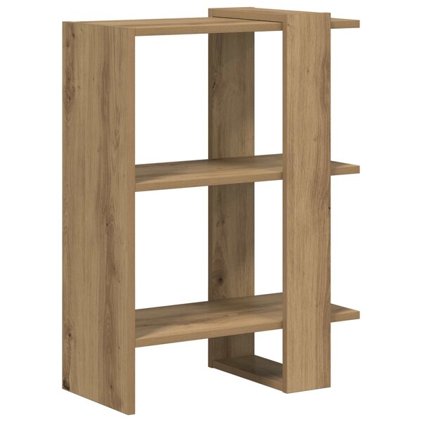 vidaXL Étagère Chêne artisanal 52 x 25 x 71 5 cm Bois d'ingénierie