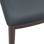 vidaXL Chaise de salle à manger 2 Pièces Marron clair et noir
