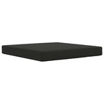 vidaXL Coussin de canapé d'extérieur 3 Pièces Noir Polyester