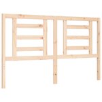vidaXL Cadre de lit sans matelas 160x200 cm bois massif