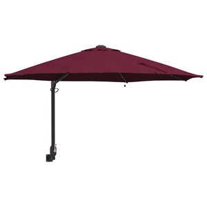 vidaXL Parasol de jardin Bordeaux 248 x 248 x 148 cm