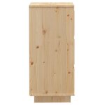 vidaXL Buffets 2 Pièces 32x34x75 cm Bois massif de pin