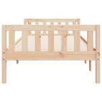 vidaXL Lit pour enfants sans matelas 75x190 cm bois de pin massif