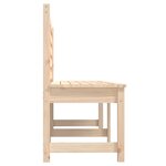vidaXL Banc de jardin 201 5 cm bois massif de pin