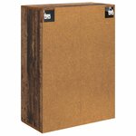 vidaXL Armoire Murale 66 x 34 5 x 90 cm Bois d'ingénierie Bois ancien
