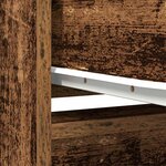 vidaXL Armoire avec tiroir vieux bois 55 5x34x119 5 cm bois ingénierie