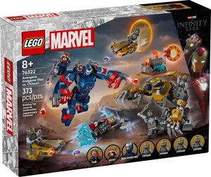 LEGO Marvel - Avengers : Endgame : Combat épique de Thor contre Chitauri - 76322