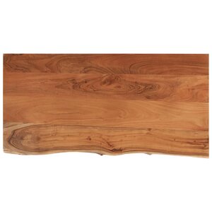 vidaXL Dessus de table 80x40x3 8 cm rectangulaire bois massif acacia
