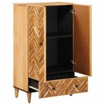 vidaXL Armoires de rangement avec tiroir Marron 60 x 33 5 x 100 cm