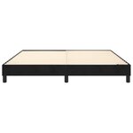 vidaXL Cadre de lit sans matelas noir 180x200 cm velours