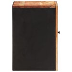 vidaXL Armoire de salle de bain murale 38x33x48cm bois massif d'acacia