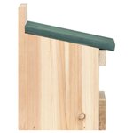 vidaXL Nichoirs 4 Pièces 12x16x20 cm Bois de sapin