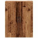 vidaXL Armoire murale vieux bois 69 5x34x90 cm