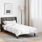 vidaXL Couettes & Duvets Blanc 140 x 200 cm Microfibre