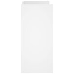 vidaXL Buffet blanc 73 5x35x75 cm bois d’ingénierie