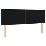 vidaXL Tête de lit en velours style blocs de diamants bleu nuit  160 cm.