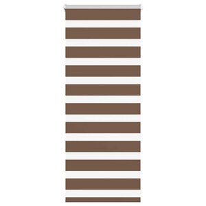 vidaXL Store zèbre marron 60x100 cm largeur du tissu 55 9 cm polyester