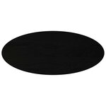 vidaXL Dessus de table 140x60x2 cm bois de chêne massif ovale