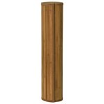 vidaXL Tapis rectangulaire marron 80x200 cm bambou