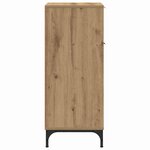 vidaXL Cabinet de salle de bain chêne artisanal 39.5 x 36 x 88 cm
