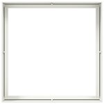 vidaXL Jardinière blanc 100x100x40 cm acier