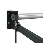 vidaXL Auvent rétractable électrique orange et marron 350 x 250 cm