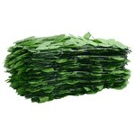 vidaXL Écran de balcon avec feuilles vert 300x150 cm