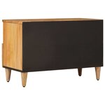 vidaXL Meuble TV Naturel 70 x 33 x 46 cm Bois de mangue massif
