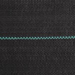 vidaXL Membrane anti-mauvaises herbes noir 1 5x5 m PP