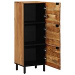 Highboard vidaXL 40x33x110 cm en bois d'acacia solide