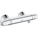 GROHE Robinet mitigeur thermostatique douche Grohtherm 1000 - Bec haut - Bec tube pivotant 150°- Economie d'eau - Chrome
