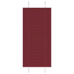 vidaXL Store plissé rouge bordeaux 55x100 cm largeur du tissu 54 4 cm