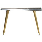 Bureau table meuble travail informatique aviateur avion vintage style aviateur 120 cm 0502084